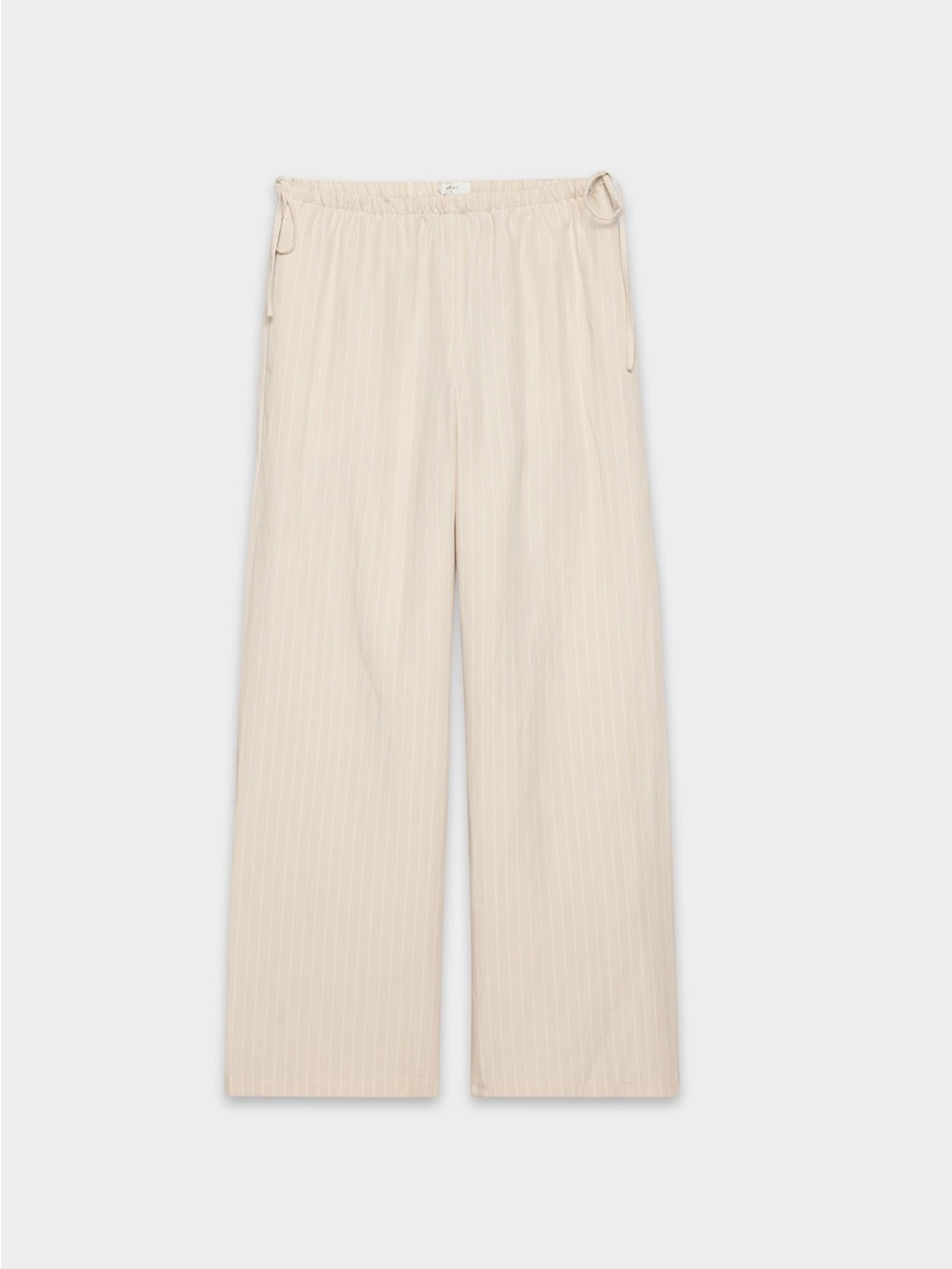 nwot Aritzia Artisan Pant - CruiseLinen™ 31” reg Strp Ntrl Ecr/Ok xl xxl read!